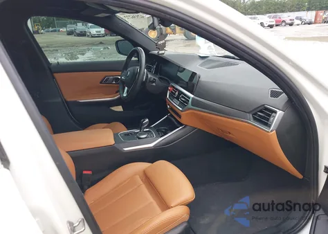 2022 BMW 330I z USA, uszkodzony, nr VIN 3MW5R1J05N8C31082